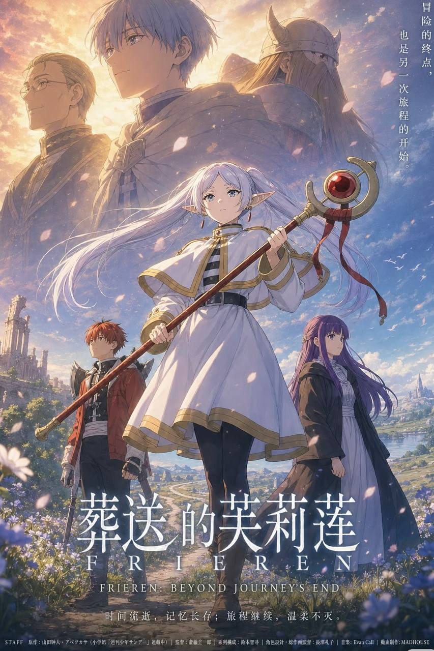 2026年秋季新番《冰之城墙 第二季》封面，青春群像题材，弹幕互动